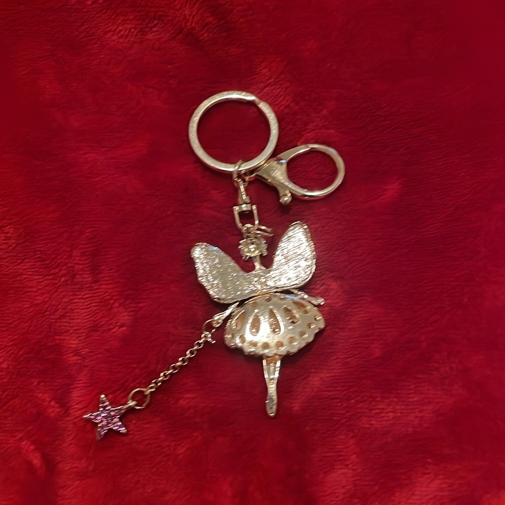 Pink Fairy Keychain Accessory - Picture 3 of 3